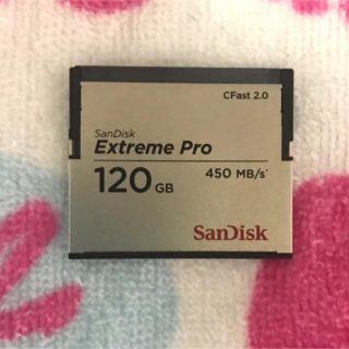 サンディスク(SanDisk)のSANDISK  Cfastカード 120GBと2.0リーダーセット(デジタル一眼)