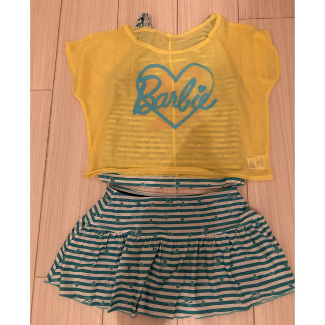 Barbie(バービー)のbanana様 Barbieバービー 水着 150サイズ キッズ/ベビー/マタニティのキッズ服女の子用(90cm~)(水着)の商品写真