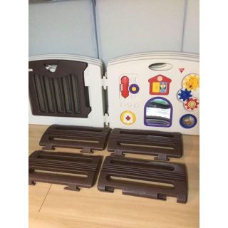 ニホンイクジ(日本育児)のKLi様専用！ ②日本育児 ベビーサークル スクエア(ベビーサークル)