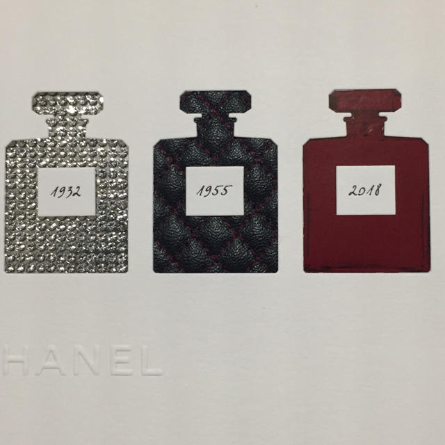 CHANEL(シャネル)のCHANEL■シャネル メッセージカード ♥︎2018-19♥︎ ハンドメイドの文具/ステーショナリー(カード/レター/ラッピング)の商品写真