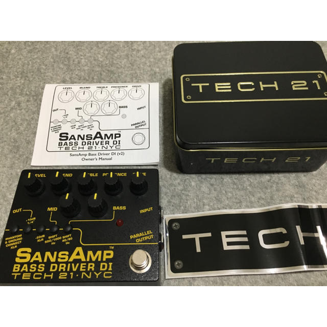 Sansamp サンズアンプ/Bass Driver DI V2