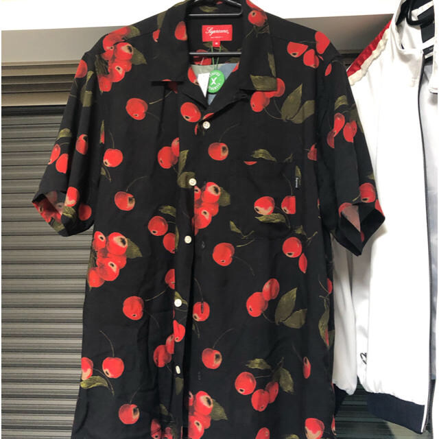 Supreme Cherry rayon チェリー レーヨン アロハ 茶 M - www.ecotours