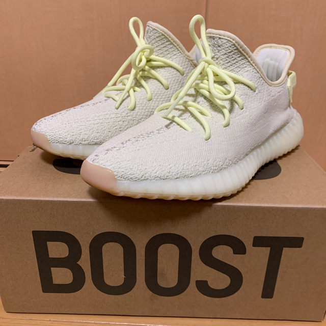 adidas(アディダス)のYEEZY BOOST 350 V2 butter イージーブースト バター メンズの靴/シューズ(スニーカー)の商品写真