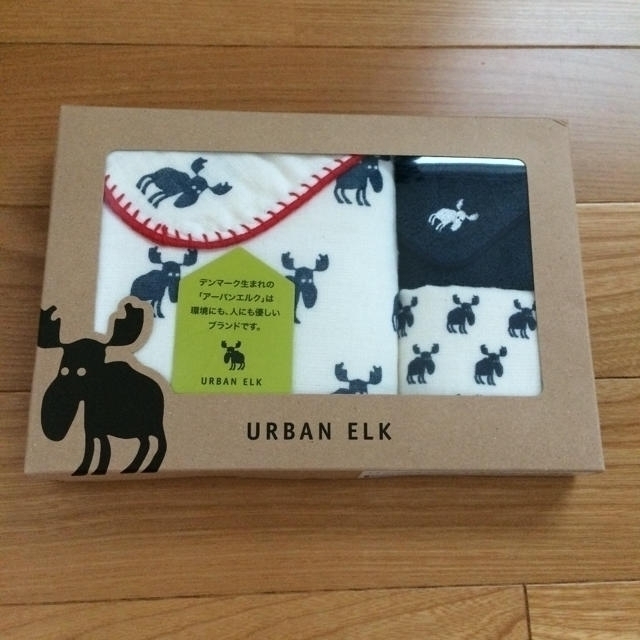 西川(ニシカワ)のアーバンエルク タオルセット　ベビー　キッズ　オーガニック　コットン　おしゃれ インテリア/住まい/日用品の日用品/生活雑貨/旅行(タオル/バス用品)の商品写真