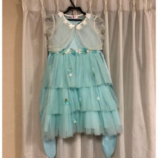 マザウェイズ(motherways)の★イジ -☆様専用★マザウェイズ ボレロ付きドレス 140センチ(ドレス/フォーマル)