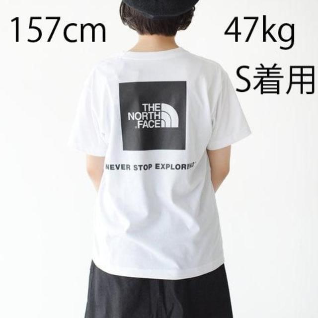 貴重 S レディースフリーサイズ ノースフェイス 新品 スクエアロゴ Tシャツ