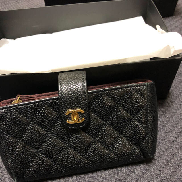 CHANEL(シャネル)の正規シャネル ミニポーチ シガレットケース アイコスケース カード入れ  レディースのファッション小物(ポーチ)の商品写真