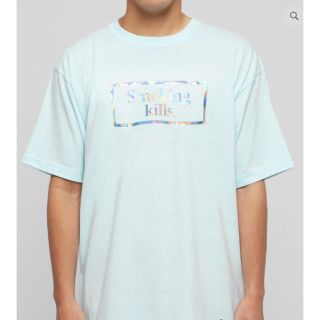 シュプリーム(Supreme)のMINTCREW #FR2 Smokingkills Tee  MINTGR(Tシャツ/カットソー(半袖/袖なし))