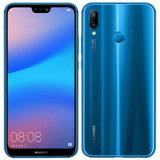 アンドロイド(ANDROID)のHUAWEI P20lite au版 ケース付き(スマートフォン本体)