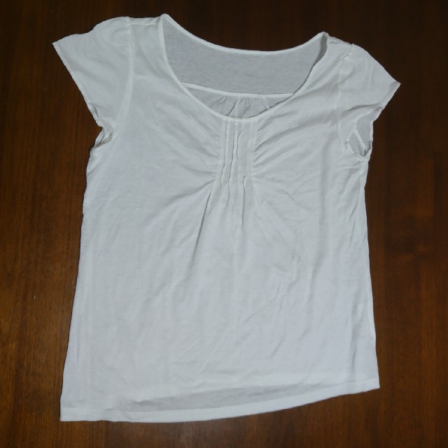 NOLLEY'S(ノーリーズ)のこみさま専用 使い勝手の良い カットソー 白Tシャツ レディースのトップス(カットソー(半袖/袖なし))の商品写真