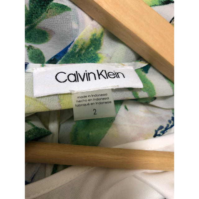 Calvin Klein(カルバンクライン)のCalvin Klein フラワーワンピース レディースのワンピース(ロングワンピース/マキシワンピース)の商品写真