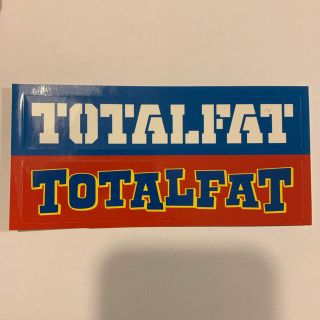 サバトサーティーン(SABBAT13)のTOTALFAT ステッカー(ミュージシャン)