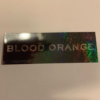 シュプリーム(Supreme)のBLOOD ORANGE ステッカー(ミュージシャン)