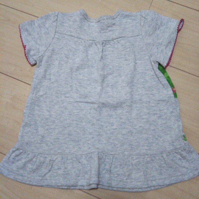 Combi mini(コンビミニ)のリボンキャスケット　ティシャツ キッズ/ベビー/マタニティのキッズ服女の子用(90cm~)(Tシャツ/カットソー)の商品写真