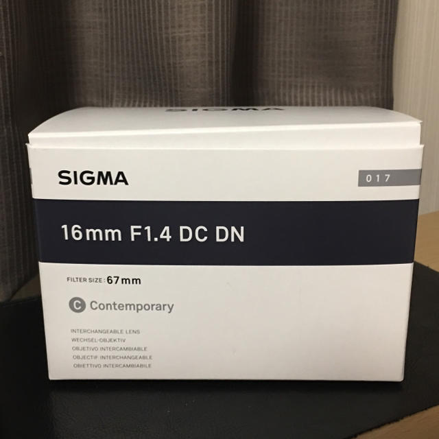 SIGMA 16mm F1.4 DC DN SONY Eマウント