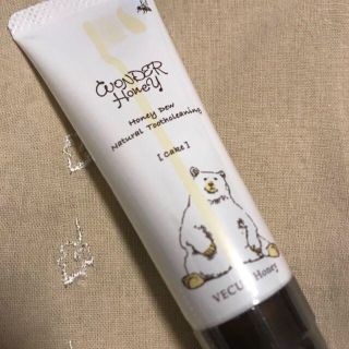 ベキュア(VECUA)の＜ベキュア＞ワンダーハニー　ナチュラルペースト歯みがき ケーキ　30g(歯磨き粉)