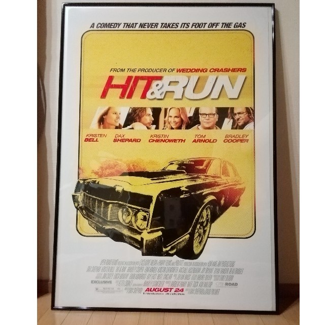 HIT & RUN　両面プリント特大ポスター 101.5cm×68.5cmエンタメ/ホビー