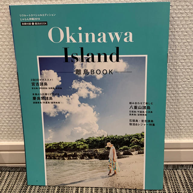 じゃらん沖縄 2019 大人女子のための沖縄ガイドBOOK エンタメ/ホビーの本(地図/旅行ガイド)の商品写真