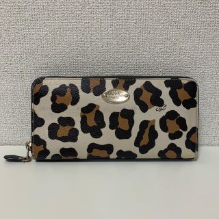 コーチ(COACH)の〈COACH〉長財布 レオパード柄(財布)