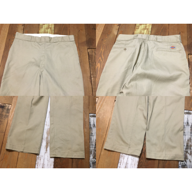 Dickies(ディッキーズ)の３９４５０　アメリカ輸入　USA製 ディッキーズ 874 カーキ　W３６ メンズのパンツ(ワークパンツ/カーゴパンツ)の商品写真