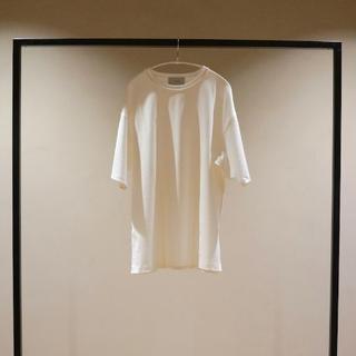 サンシー(SUNSEA)の定価以下！YOKE INSIDE OUT T-SHIRTS ホワイトS 19ss(Tシャツ/カットソー(半袖/袖なし))