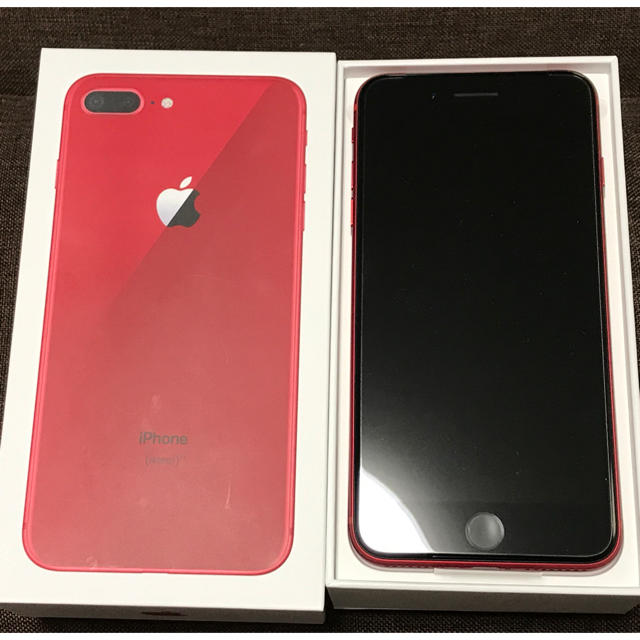 購入オンラインストア iPhone8 plus product red 256GB sim