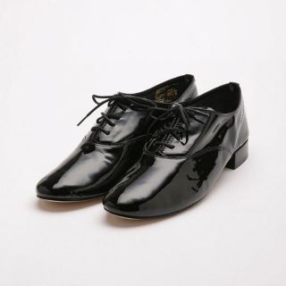 レペット(repetto)の新品 レペット ZIZI レースアップシューズ   パテント オックスフォード(ローファー/革靴)