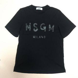 エムエスジイエム(MSGM)のMSGM ロゴ Tシャツ ブラック 美品 / 184299 2440mm97(Tシャツ/カットソー(半袖/袖なし))