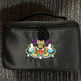 アナスイ(ANNA SUI)のアナスイ  刺繍入り楕円形メークポーチ(ポーチ)