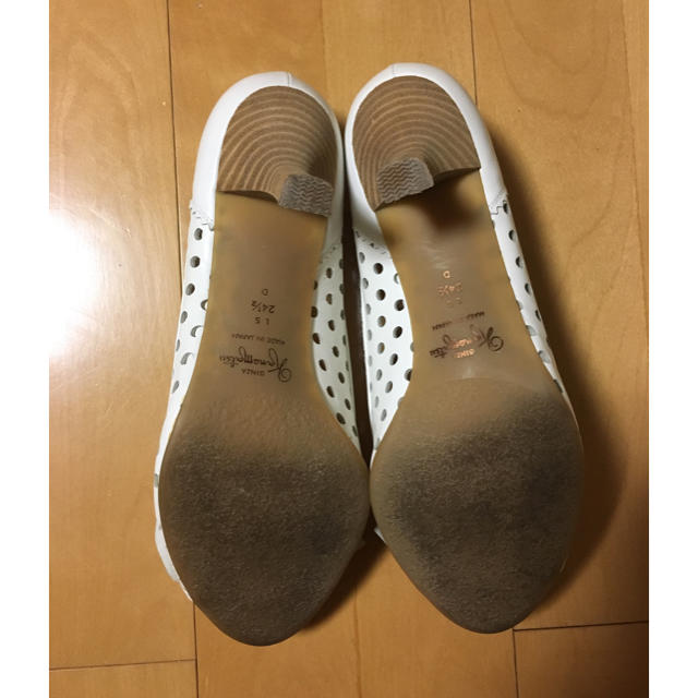 GINZA Kanematsu(ギンザカネマツ)の銀座カネマツ オープントゥパンプス レディースの靴/シューズ(ハイヒール/パンプス)の商品写真