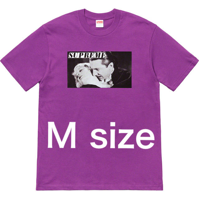 M 紫 supreme bela lugosi tee purple Tシャツ