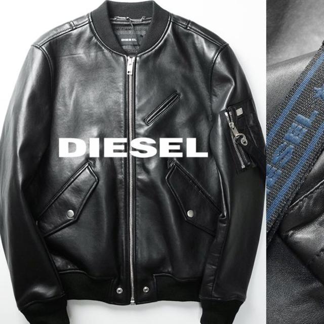 DIESEL - 新品113,000円DIESELディーゼルMA-1シープレザージャケットLの通販 by オムニシック's shop