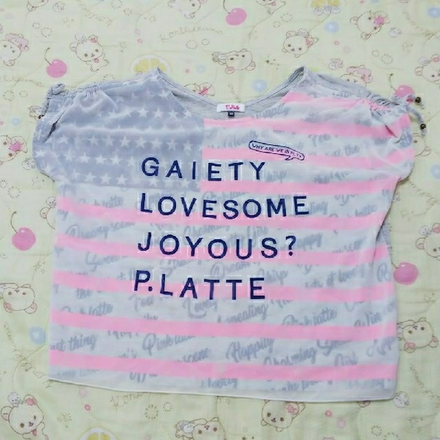 PINK-latte(ピンクラテ)の③ピンクラテ トップス レディースのトップス(Tシャツ(半袖/袖なし))の商品写真