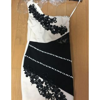 キャバ ロングドレス ベージュ 美品(ロングドレス)