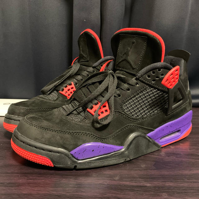 AIR JORDAN 4 RETRO RAPTORS 27.0中古使用回数