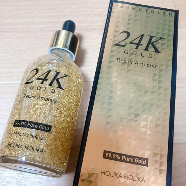 Holika Holika(ホリカホリカ)の★値下げ★HolikaHolika プライム 24K ゴールド リペア アンプル コスメ/美容のスキンケア/基礎化粧品(美容液)の商品写真