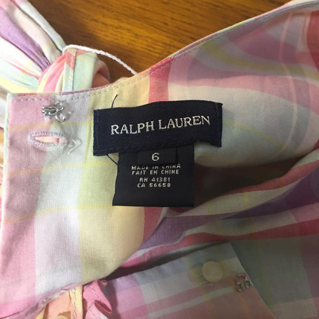 Ralph Lauren(ラルフローレン)のラルフローレンワンピース キッズ/ベビー/マタニティのキッズ服女の子用(90cm~)(ワンピース)の商品写真