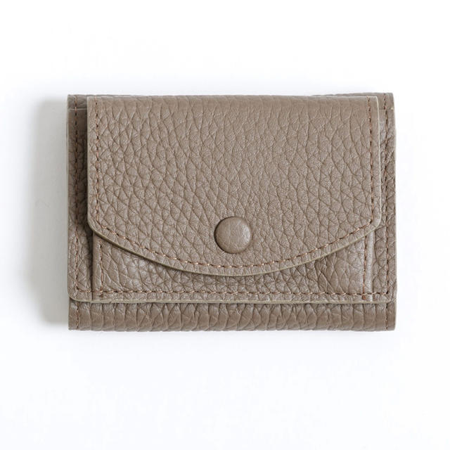 ポケットミニウォレット　グレー レディースのファッション小物(財布)の商品写真