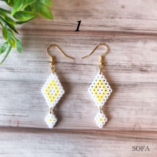 ◇ダブルひし形ピアス◇1(ピアス)