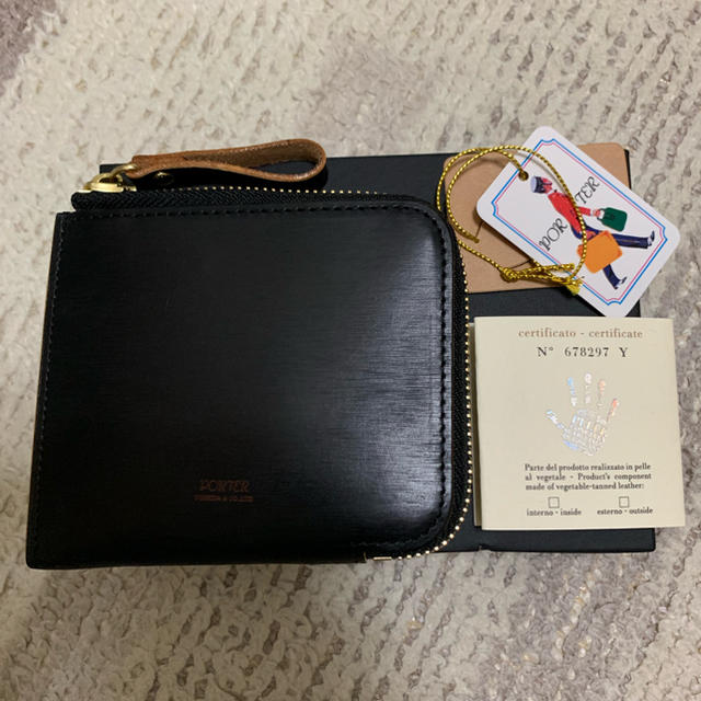 PORTER(ポーター)のPORTER（ポーター） FILM L-ZIP WALLET/財布 メンズのファッション小物(折り財布)の商品写真