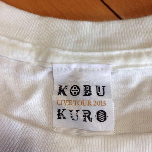 コブクロ2015ミラクルツアーホワイトコットンTの通販 by KH2's shop｜ラクマ