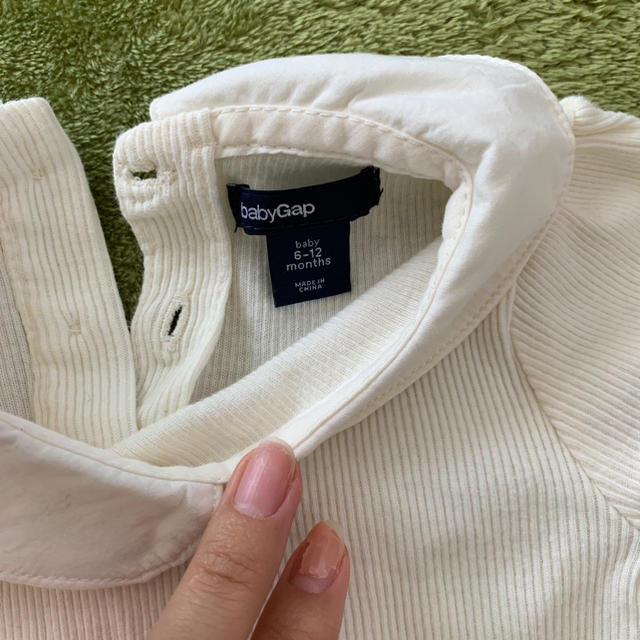 babyGAP(ベビーギャップ)のbabygap/半袖ロンパース キッズ/ベビー/マタニティのベビー服(~85cm)(ロンパース)の商品写真