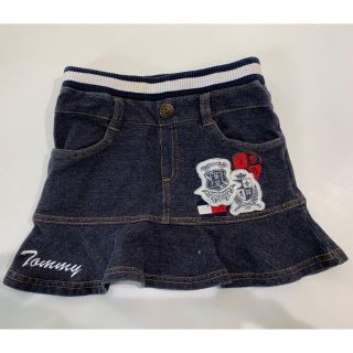 トミーヒルフィガー(TOMMY HILFIGER)のTOMMY HILFIGER デニムスカート サイズ90(スカート)