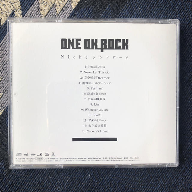 ONE OK ROCK(ワンオクロック)のONE OK ROCK    Nicheシンドローム エンタメ/ホビーのCD(ポップス/ロック(邦楽))の商品写真