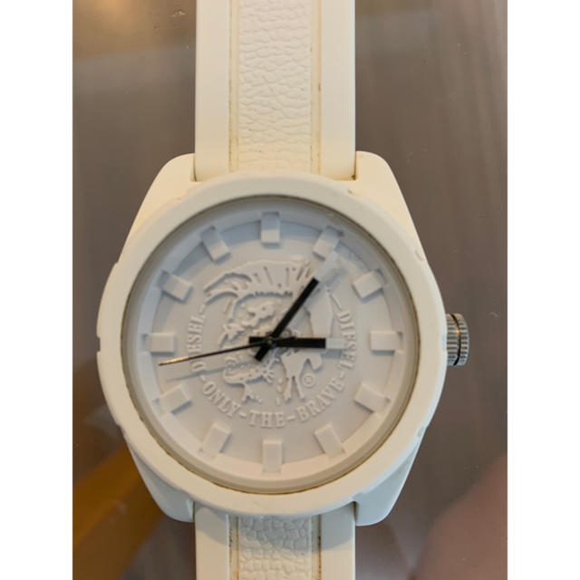 DIESEL(ディーゼル)のDiesel、watch、腕時計、ホワイト メンズの時計(腕時計(アナログ))の商品写真