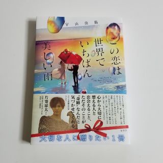 小説　この恋は世界でいちばん美しい雨(文学/小説)