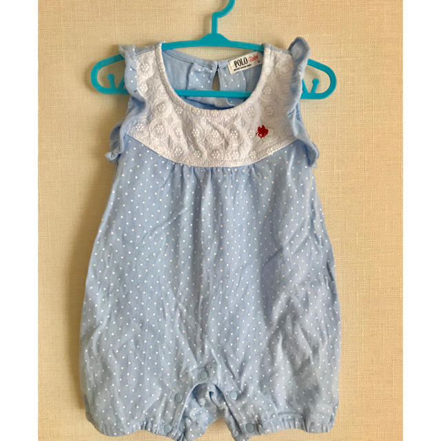 POLO RALPH LAUREN(ポロラルフローレン)のPOLO baby ロンパース 80cm キッズ/ベビー/マタニティのベビー服(~85cm)(ロンパース)の商品写真