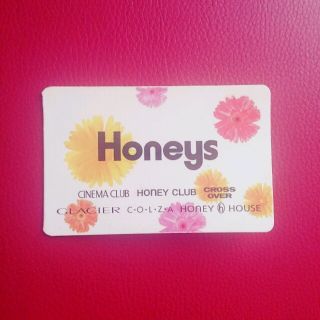 ハニーズ(HONEYS)のHoneys メンバーズカード(その他)