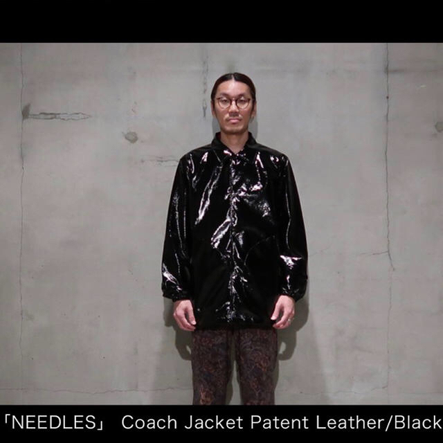 needles 23aw beauty\u0026youth 別注 コーチジャケット 黒