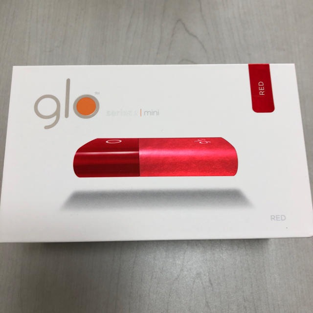 glo(グロー)のグロー 本体 レッド ミニ メンズのファッション小物(タバコグッズ)の商品写真